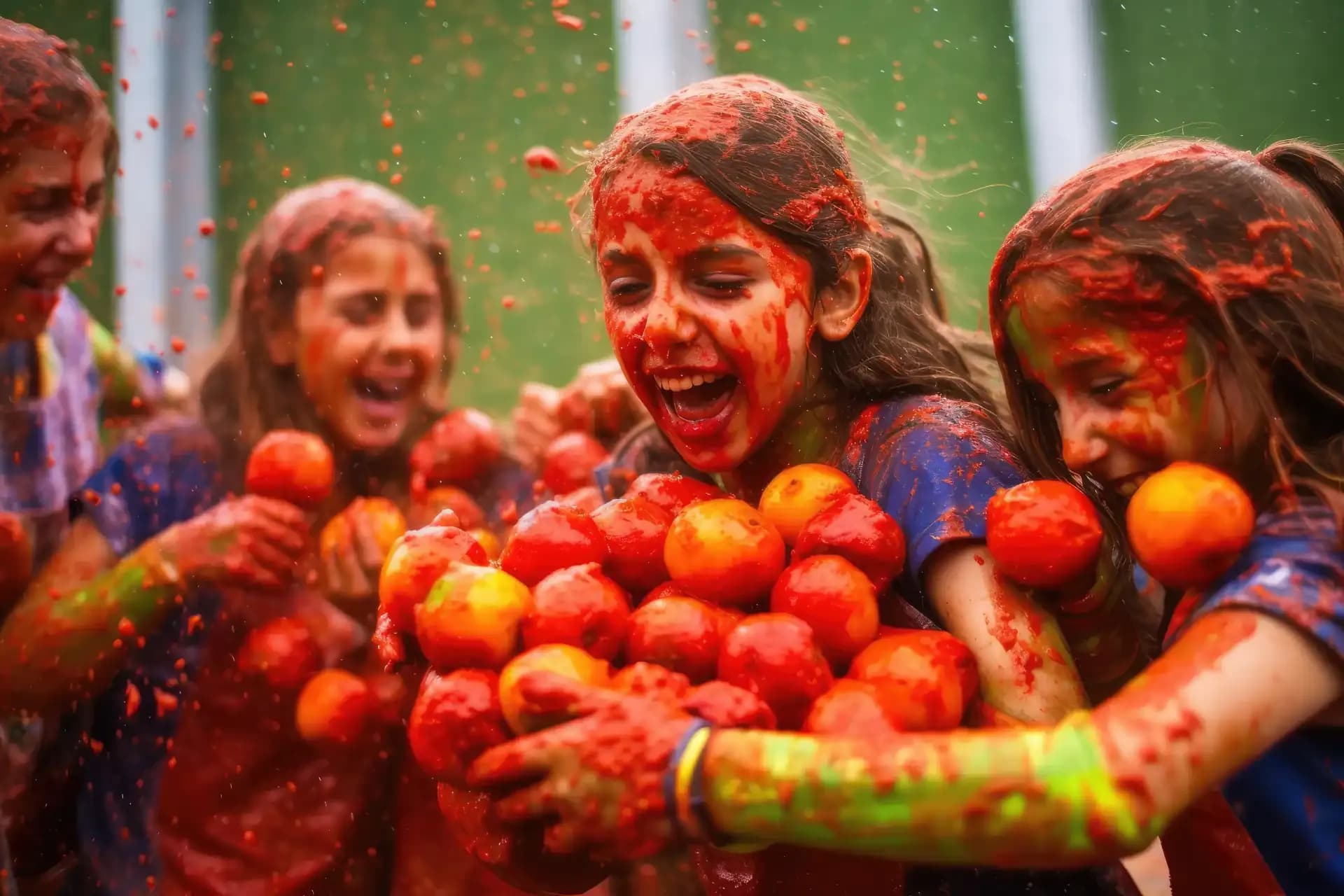 Getting Messy at La Tomatina in Spain